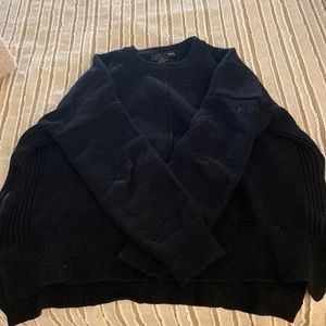 Aqua sweater size medium in black